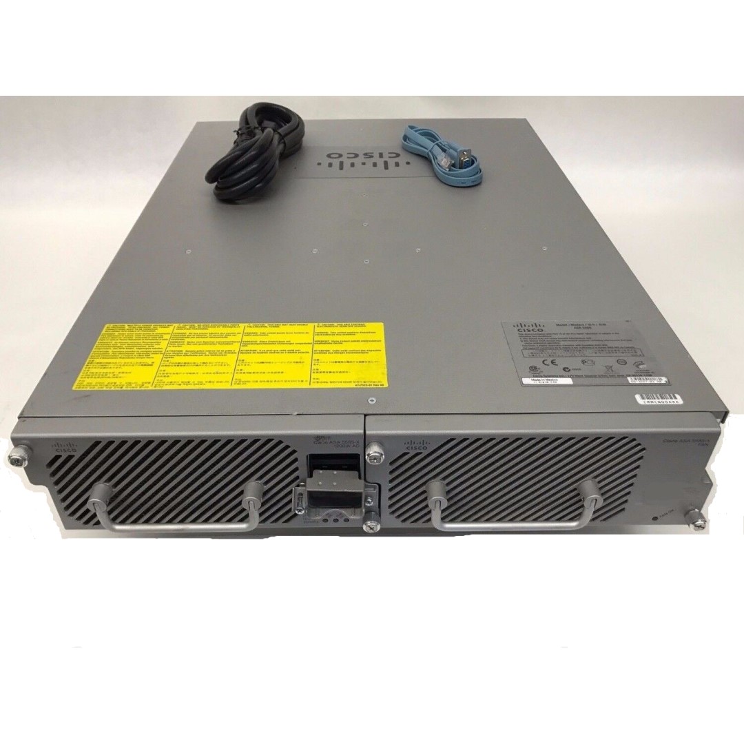Cisco ASA 5585-X Firewall Edition SSP-40 bundle includes 6 Gigabit Ethernet interfaces, 4 10 Gigabit Ethernet SFP+ interfaces, 2 Gigabit Ethernet management interfaces, 10,000 IPsec VPN peers, 2 Premium VPN peers, dual AC power, 3DES/AES license