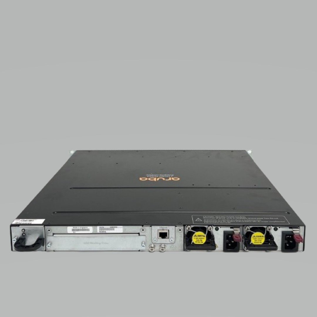 HP Aruba 3810M, 40G 8 HPE Smart Rate RJ-45 1/2.5/5 PoE+ ports &amp; 40 RJ-45 10/100/1000 PoE+ ports, 1-slot Switch