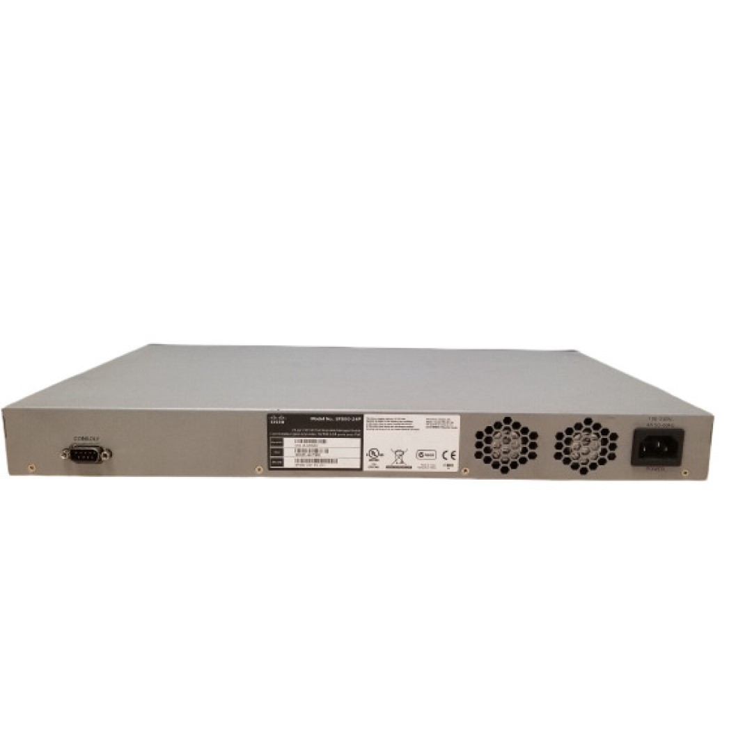 Cisco Small Business 500 Series 24-port 10/100 PoE+ with Gigabit Uplinks (2 combo Gigabit Ethernet &amp; 2 1GE/5GE SFP) Stackable Managed Switch