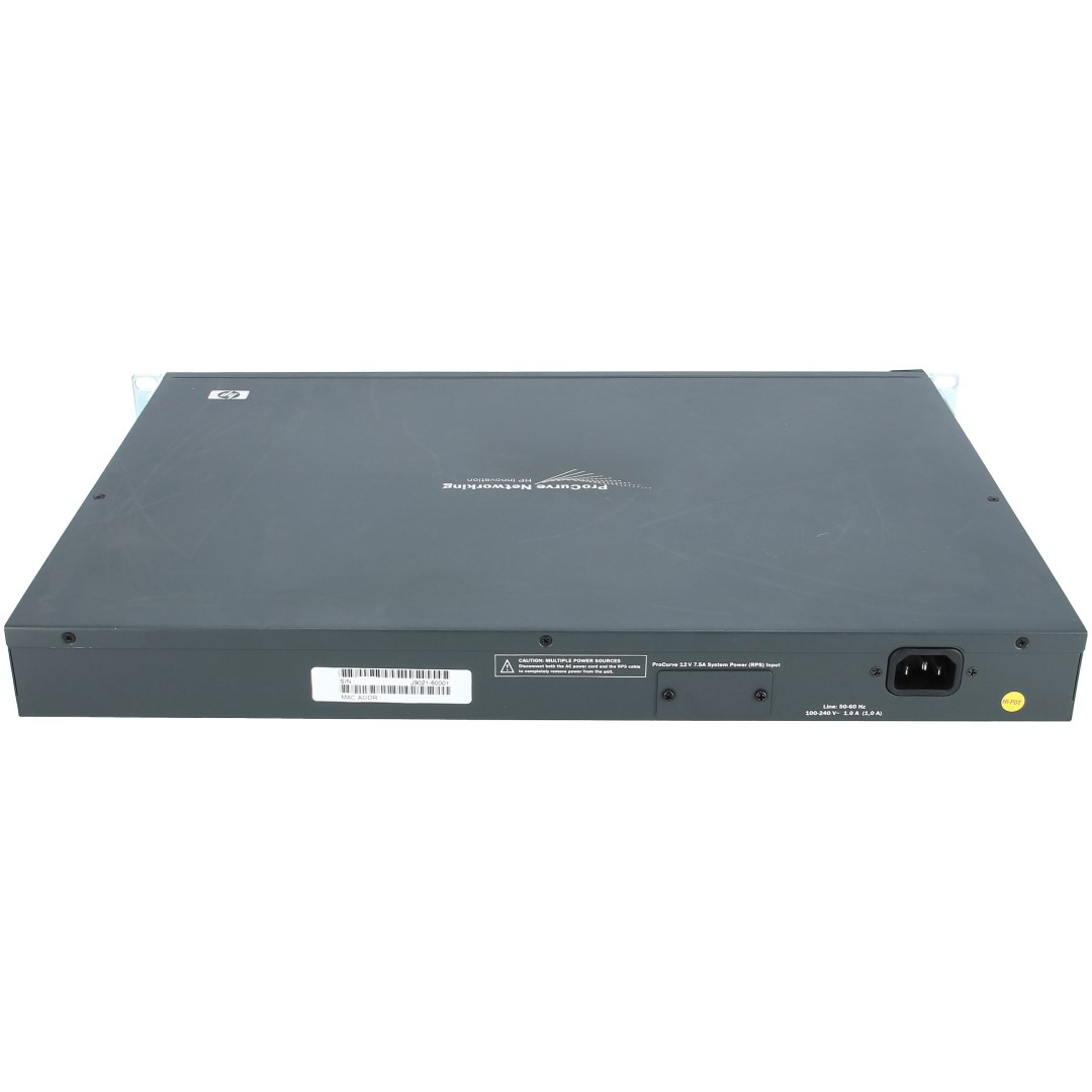 HP ProCurve 2810-24G Switch, 20 auto-sensing 10/100/1000 ports &amp; 4 dual-personality ports (10/100/1000 RJ-45 or SFP)