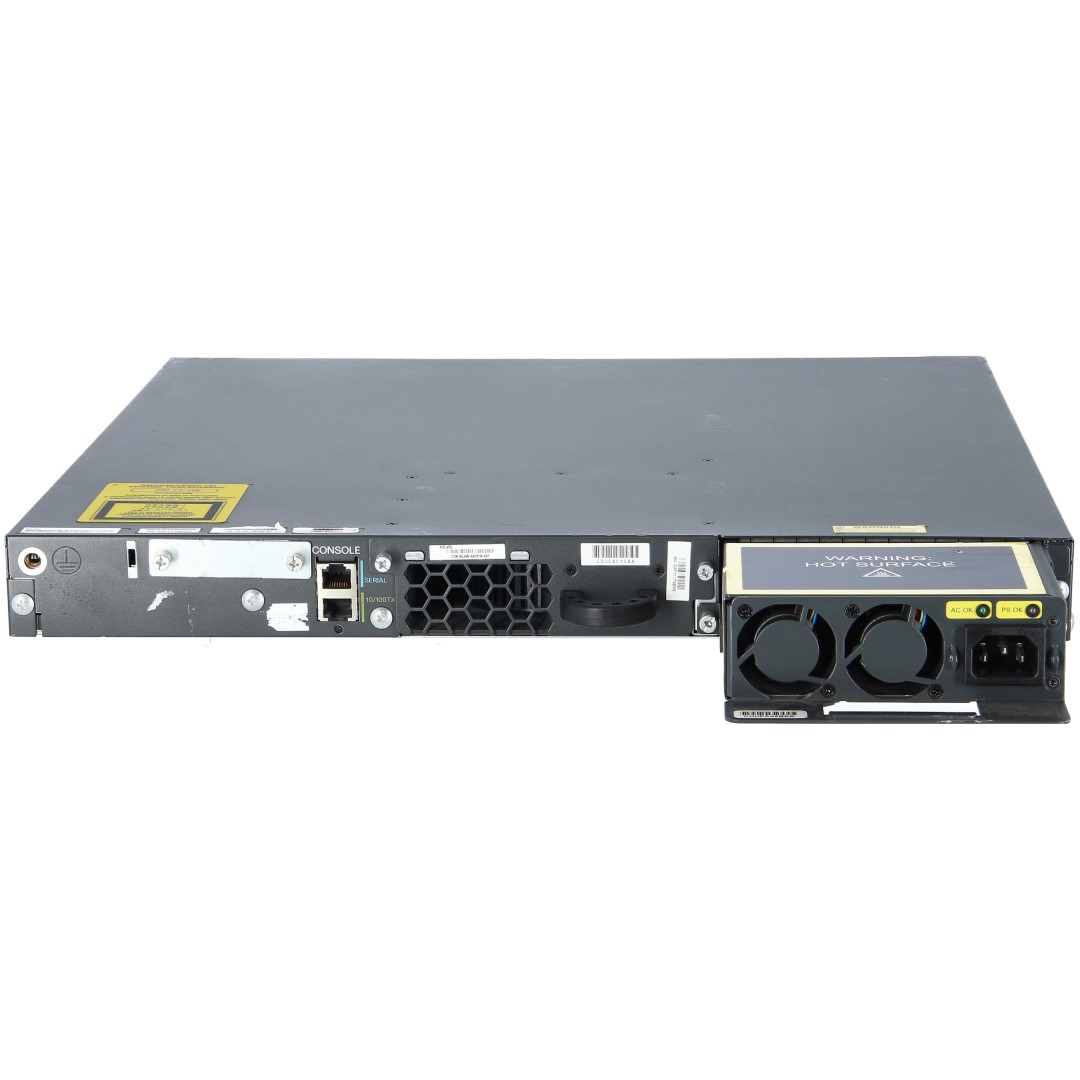 Cisco Catalyst 3560E 48 10/100/1000 (RJ45) PoE ports &amp; 2 10GE (X2), 1150W, IP Services (IPS) software