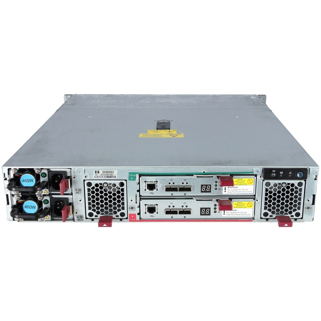 HPE D2600 12LFF 2U Storage Enclosure (2x power supplies &amp; 2 fans &amp; 2x 519316-001 6Gb SAS I/O Modules)