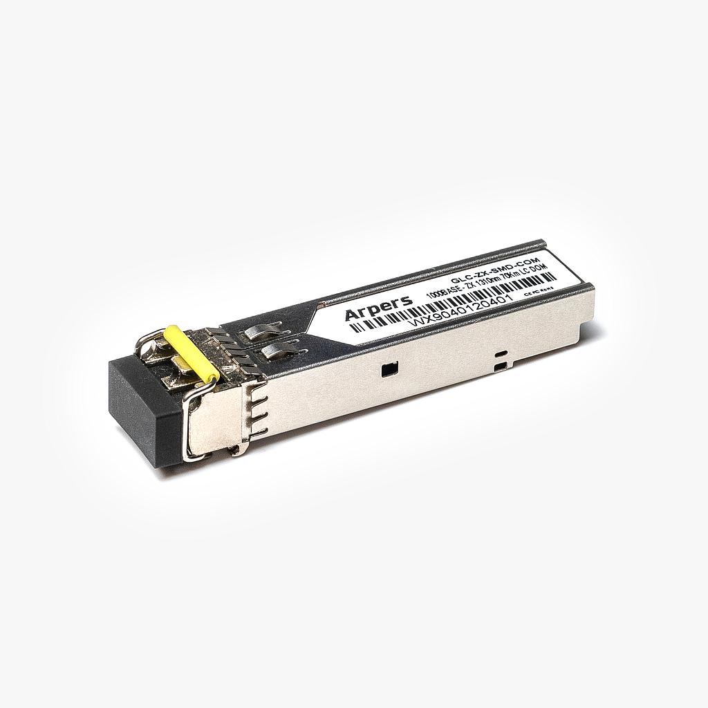 Arpers 1000BASE-ZX SFP, 1550nm, SMF, 70km, LC Dúplex, DOM for Cisco