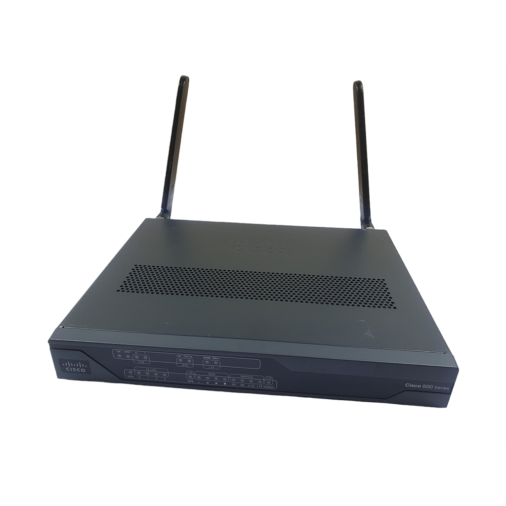 Cisco 887VAG ISR LTE 2.0 Secure IOS Router VDSL/ADSL2+ Annex A with Sierra Wireless MC7304/Qualcomm MDM9215 for Australia and Europe, LTE 800/900/1800/ 2100/2600 MHz, 850/900/1900/2100 MHz UMTS/HSPA+ bands (over POTS or ISDN)
