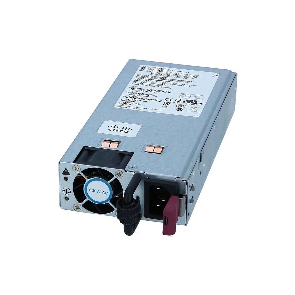 Cisco 650W AC power supply, Port-side Intake for Nexus 9300