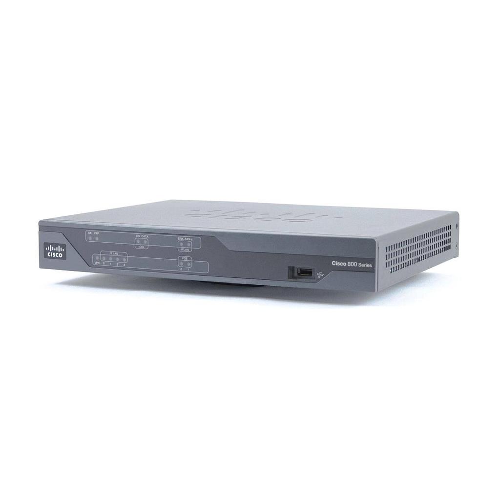 Cisco 887VA ISR router with VDSL2/ADSL2+ over POTS