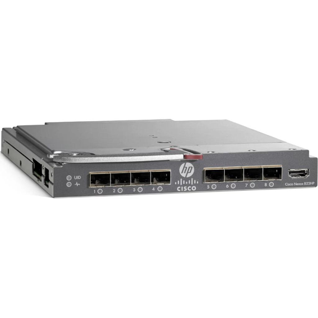 Cisco Nexus B22HP Fabric Extender, 8x 10GbE fabric interfaces (blade fabric extender for HP)