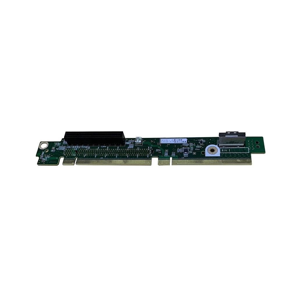 HP Primary riser board, x16 x8, GPU, 2x4 PCIe Non-Volatile Memory express (NVMe) interface ports