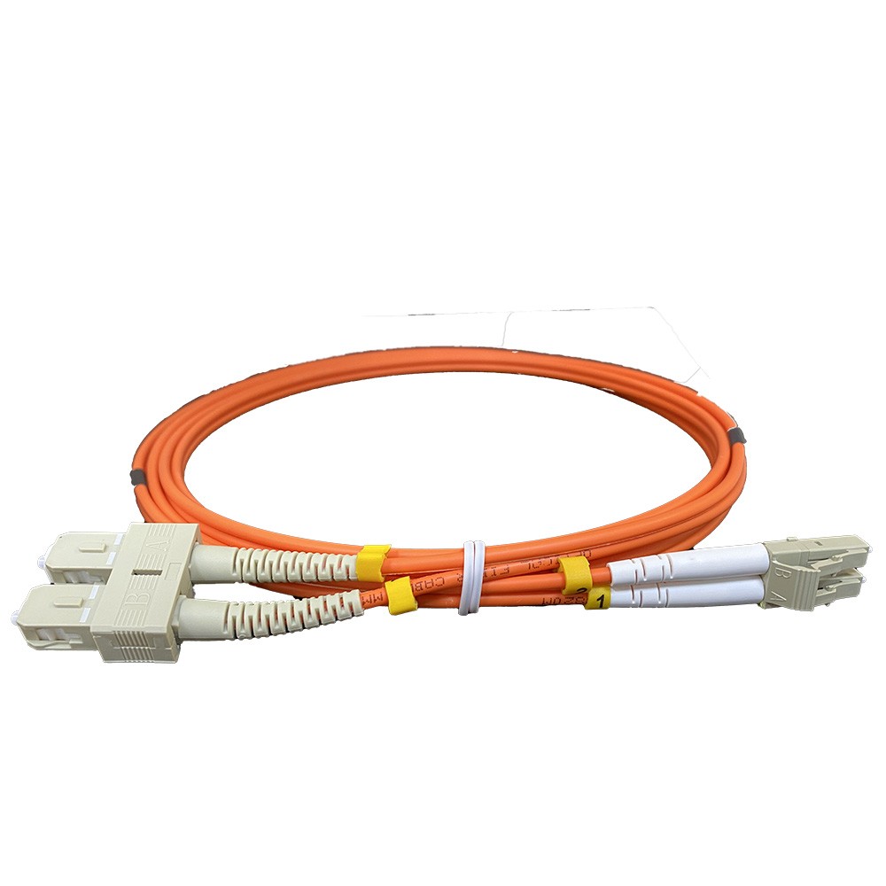 Patchcord Duplex  MM 50/125 SC/PC-LC/PC Orange 3mm 2Mt