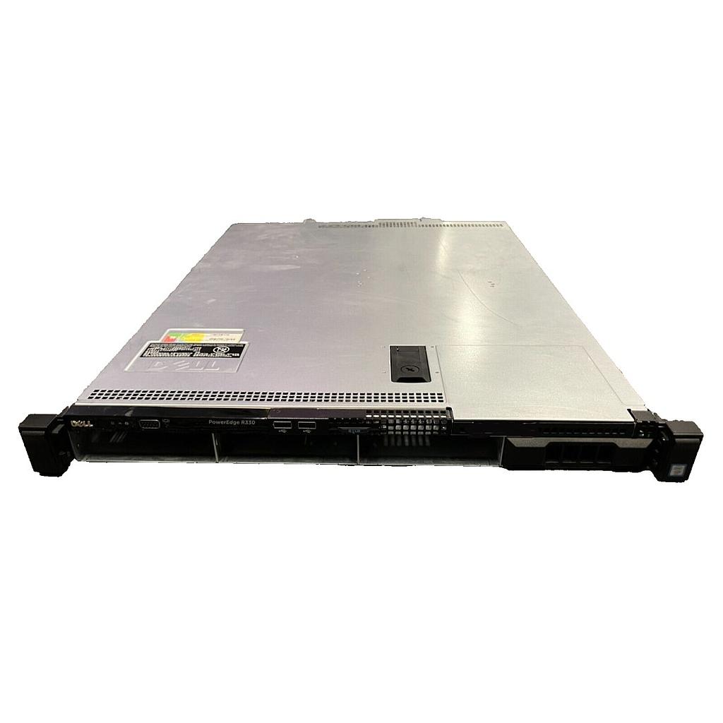 Dell PowerEdge R330 4xLFF CTO 1U; PERC S130 (SW RAID), iDRAC-8 (Enterprise); 1 socket-processor