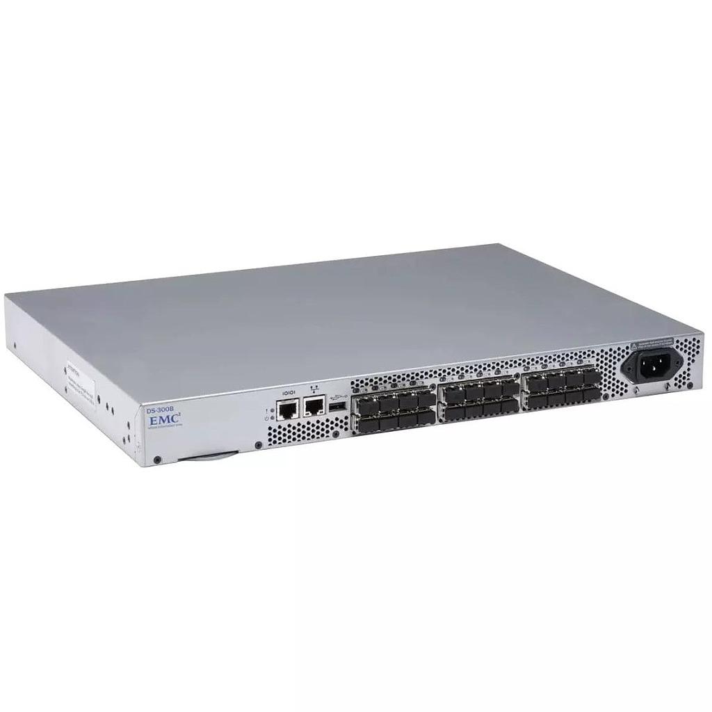 EMC Brocade Connectrix DS-300B 24-Port SFP+ 8G (24 Active Ports) Switch
