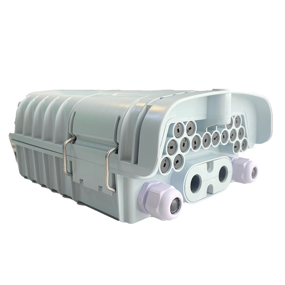 CAJA EXT FO C/SPLITTER 1:8 SC/APC (posibilidad 1:16) C/FIJCN