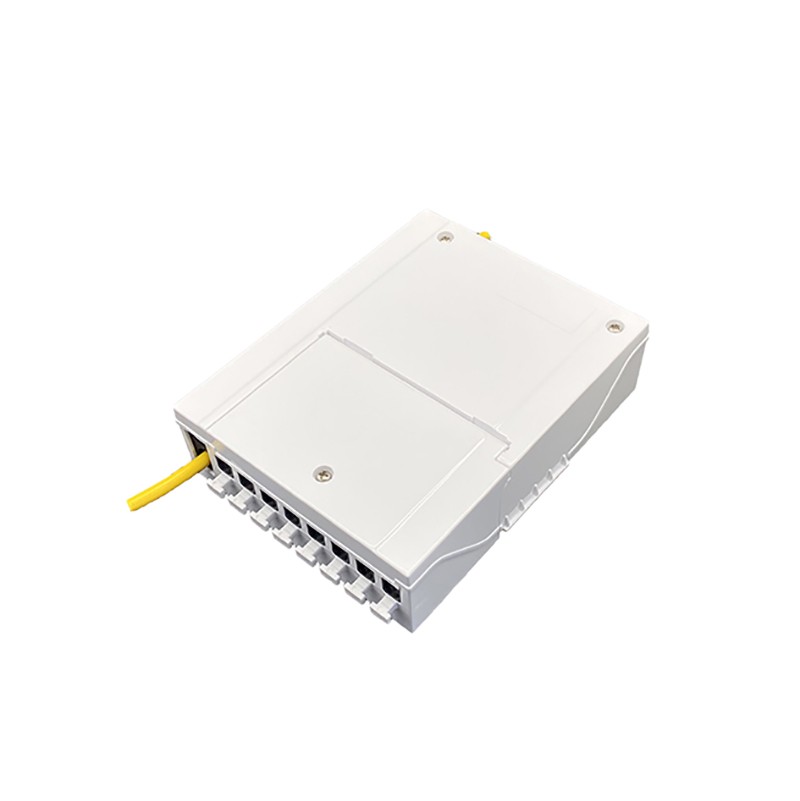CAJA FO 8 VERTICAL 8/8 ACOM SCA 2+2 ALIM 4/8 FUS 8 SPLT MURO