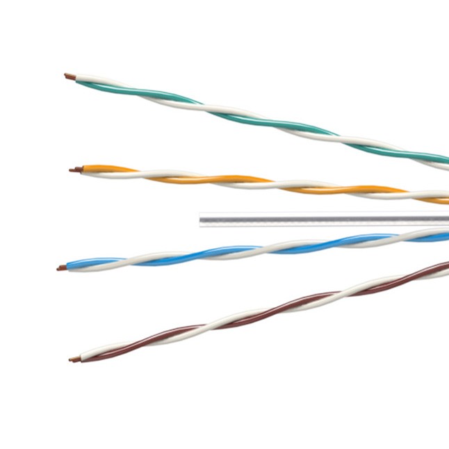 Cable interior rígido C-6 U/UTP, LSZH, Dca, bobina 500 m