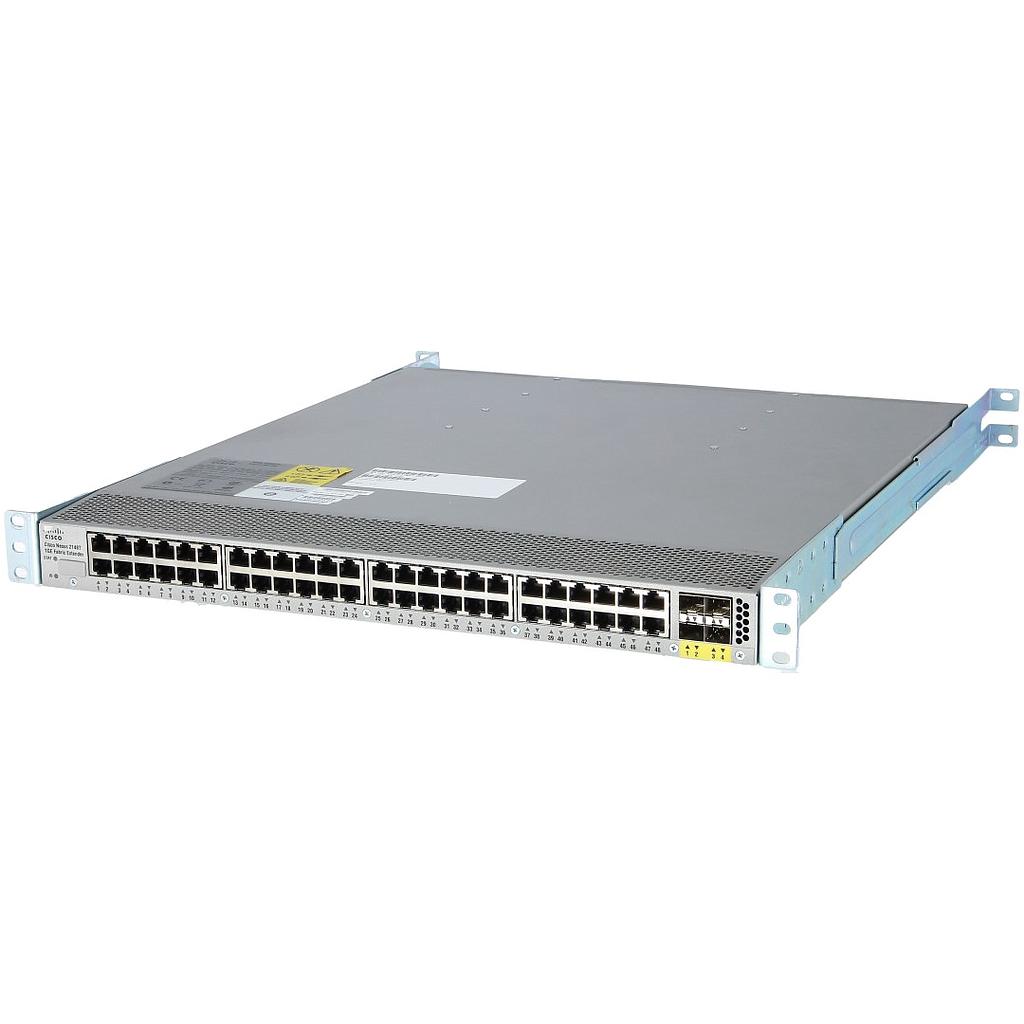 Cisco Nexus 2148T Series 1GE, 48x1000Base-T host interfaces and 4x10GE fabric interfaces SFP+