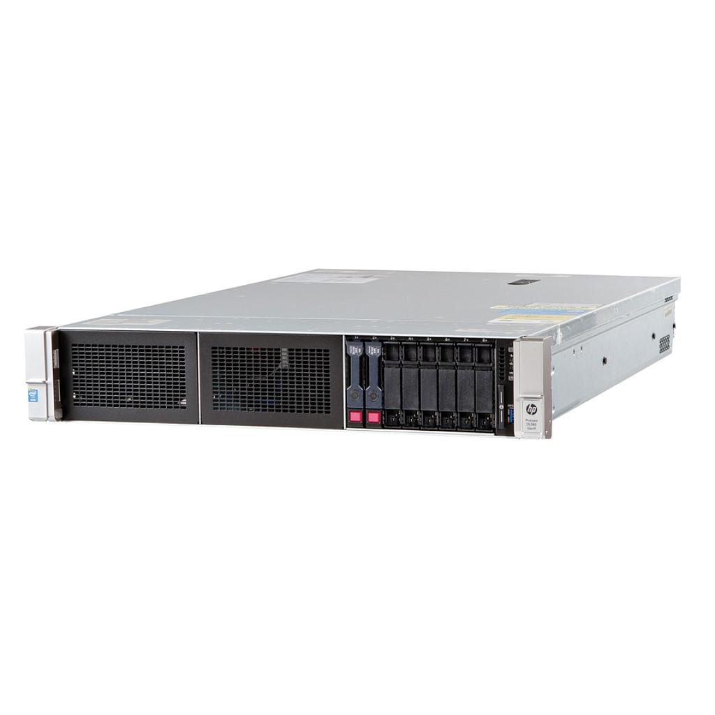 Pre-Configured HPE ProLiant DL380 G9 8SFF 2U; iLO Standard, 2 x Intel Xeon E5-2699 V4 22-Core, 512GB RAM, Smart Array P440ar/2GB, 2 x 600GB SAS HDD's, 534FLR-SFP+ 2-port 10Gb, 2 x 500W PSU, Rail Kit