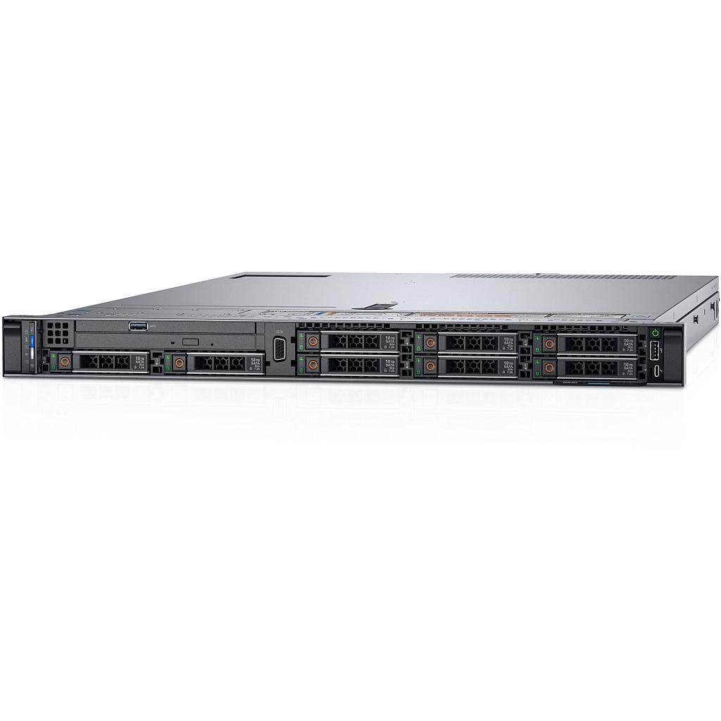 Pre-Configured Dell PowerEdge R640, 8 SFF Drive Bays, 1U; iDRAC-9 (Enterprise), 3 x PCIe LP, 2 x Intel Xeon Silver 4110 8-Cores, 32GB RAM, PERC H730P 2GB Cache 12Gbps Mini Mono SAS/SATA Raid, 2 x 300GB SAS HDD's, 5720 rNDC Quad-Port 1Gb, 2 x 495W PSU, Rail Kit