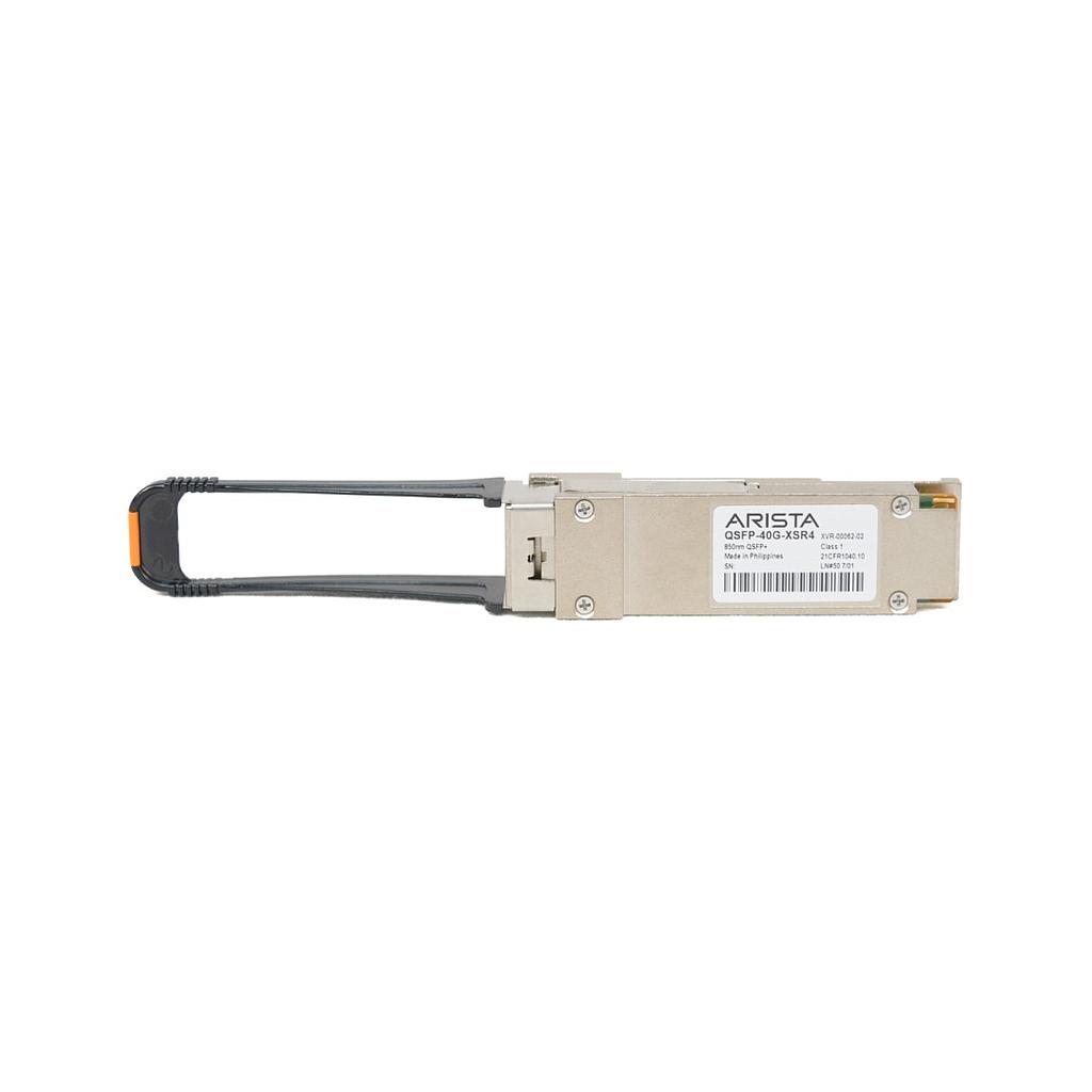 Arista 40GBASE-XSR4 QSFP+ Transceiver, MPO12 UPC connector, up to 300m over OM3 MMF or 400m over OM4 MMF
