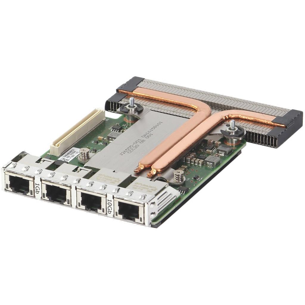 Dell Intel Ethernet X550 rNDC Quad Port:  2 x 10Gb + I350 2 x 1Gb Network Daughter Card