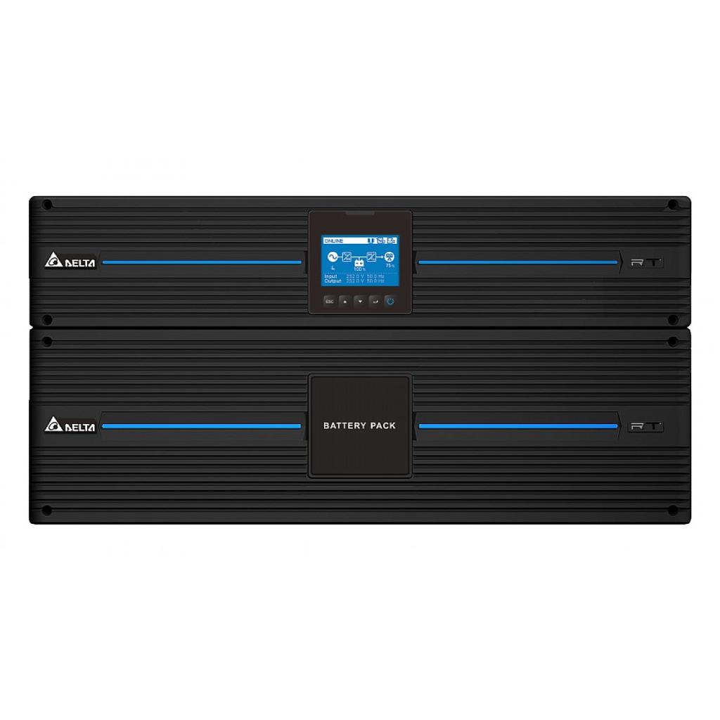 Delta UPS Amplon RT 20 kVA 3P 2U &amp; 2 External Battery Pack 3U (8U)