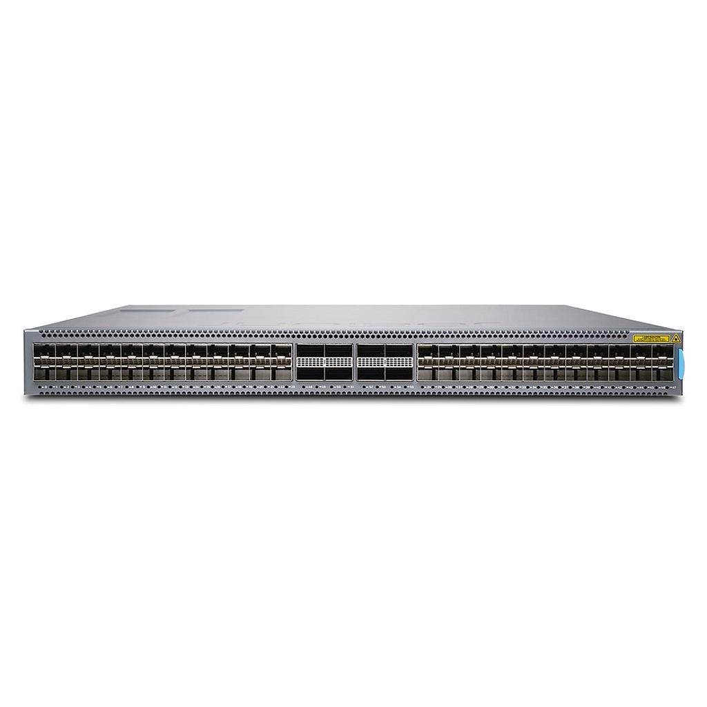 Juniper 48 x 25GbE + 8 x 100GbE MACsec AES256 switch, AC, front-to-back air flow