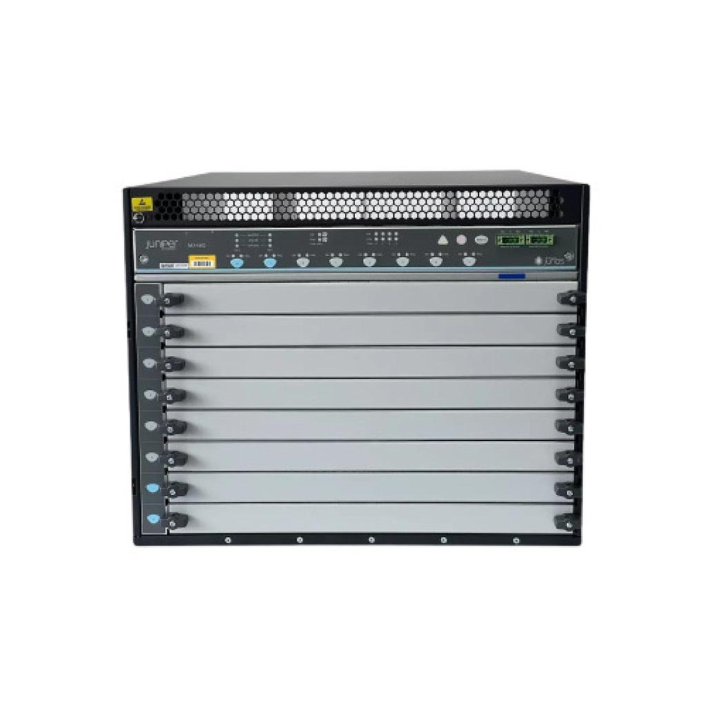 Juniper MX480 Internet Router (4x PWR-MX480-2520-AC, 2x SCBE2, 1x RE, 1x MPC-3D-16XGE-SFPP, 1x MIC-3D-4XGE-XFP, 1x MIC-3D-20GE-SFP-E, 1x MPC2E-3D-NG)