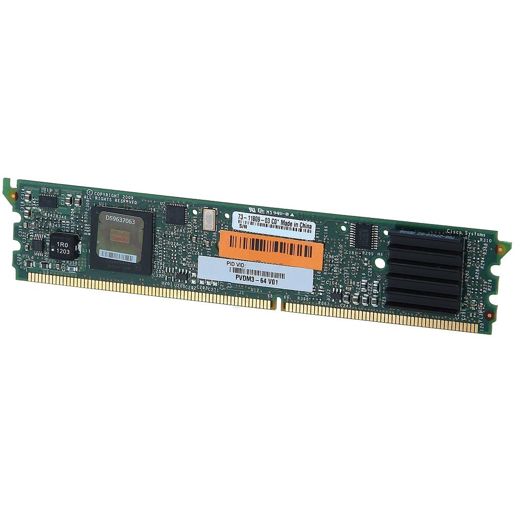 Cisco 64-channel high-density voice and video DSP module