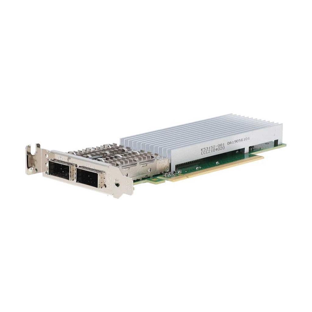 Intel E810-CQDA2 Ethernet 100Gb 2-port QSFP28 Adapter for HPE - Low Profile Bracket