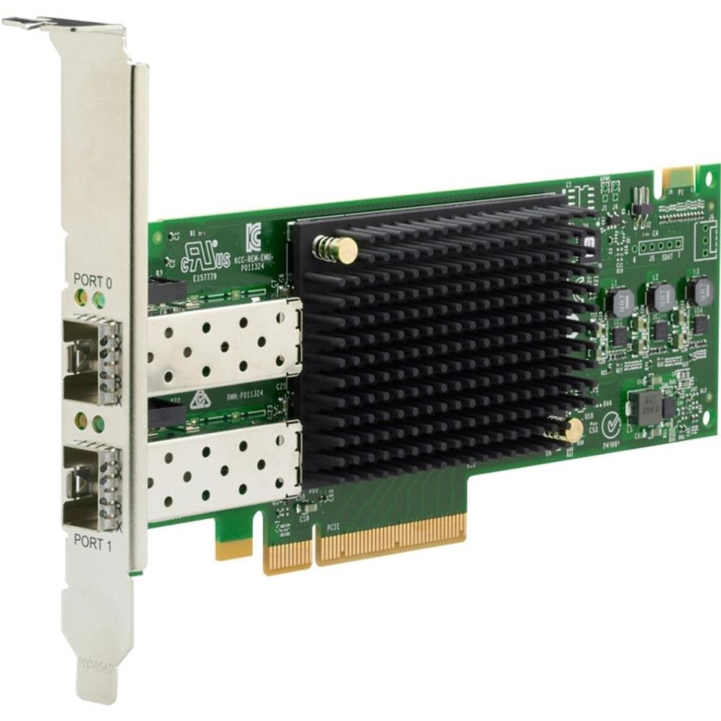 HPE Emulex SN1700E 64Gb 2-port Fibre Channel Host Bus Adapter - High Profile Bracket