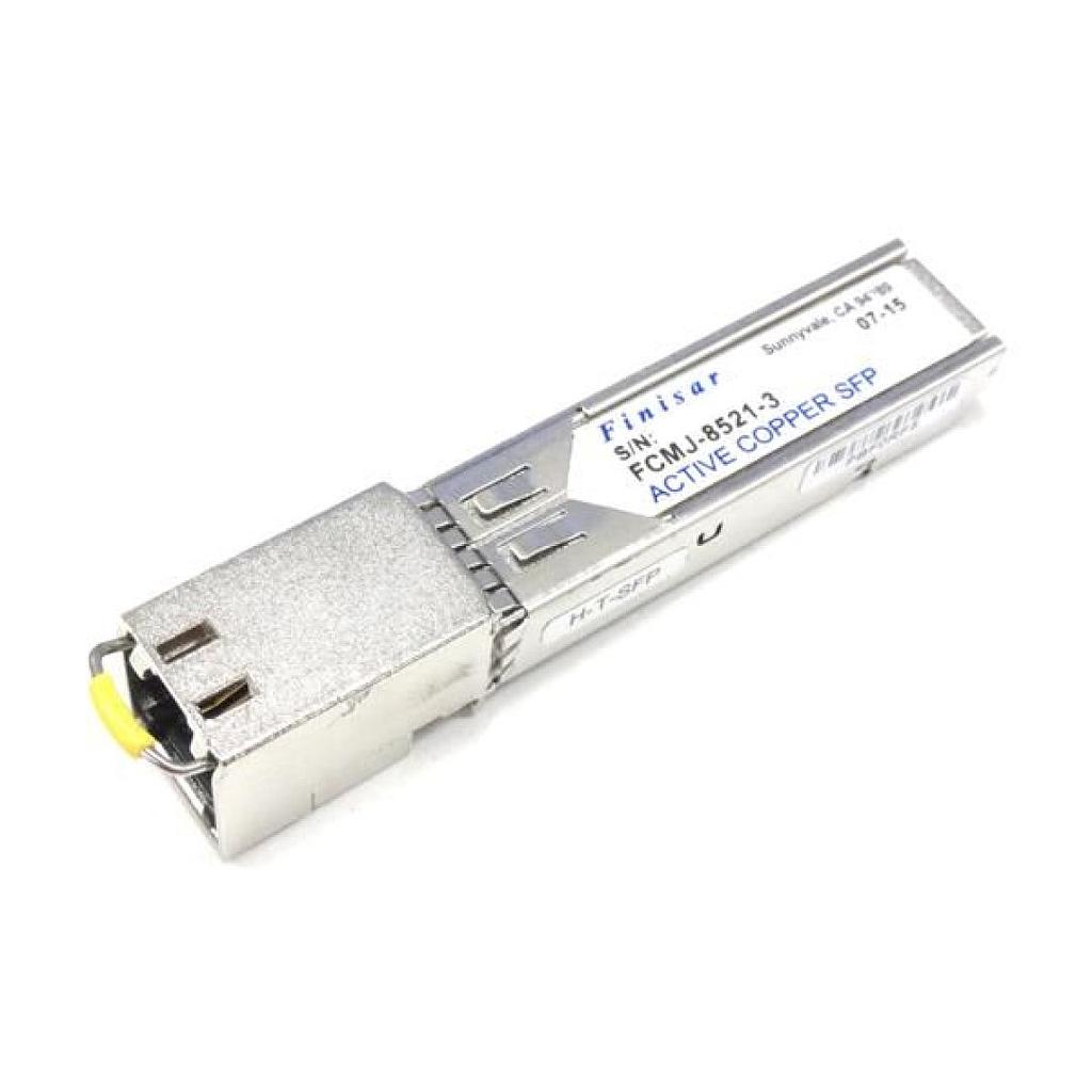 Finisar 10/100/1000BASE-T SFP, Category 5, RJ-45, 100m Copper transceiver