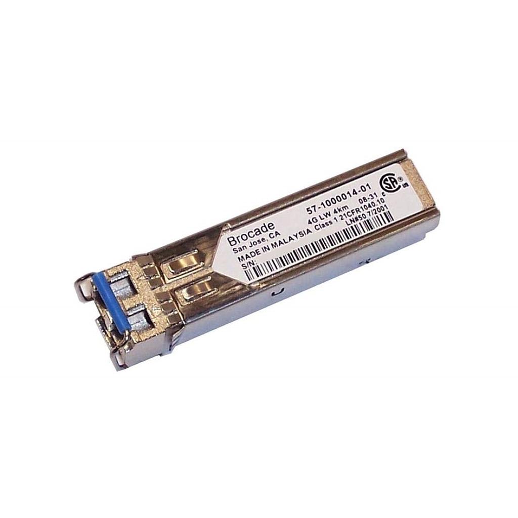 Brocade 4G SFP Transceiver LWL Fibre Channel, 1310nm, 4Km, SMF, LC Dúplex connector