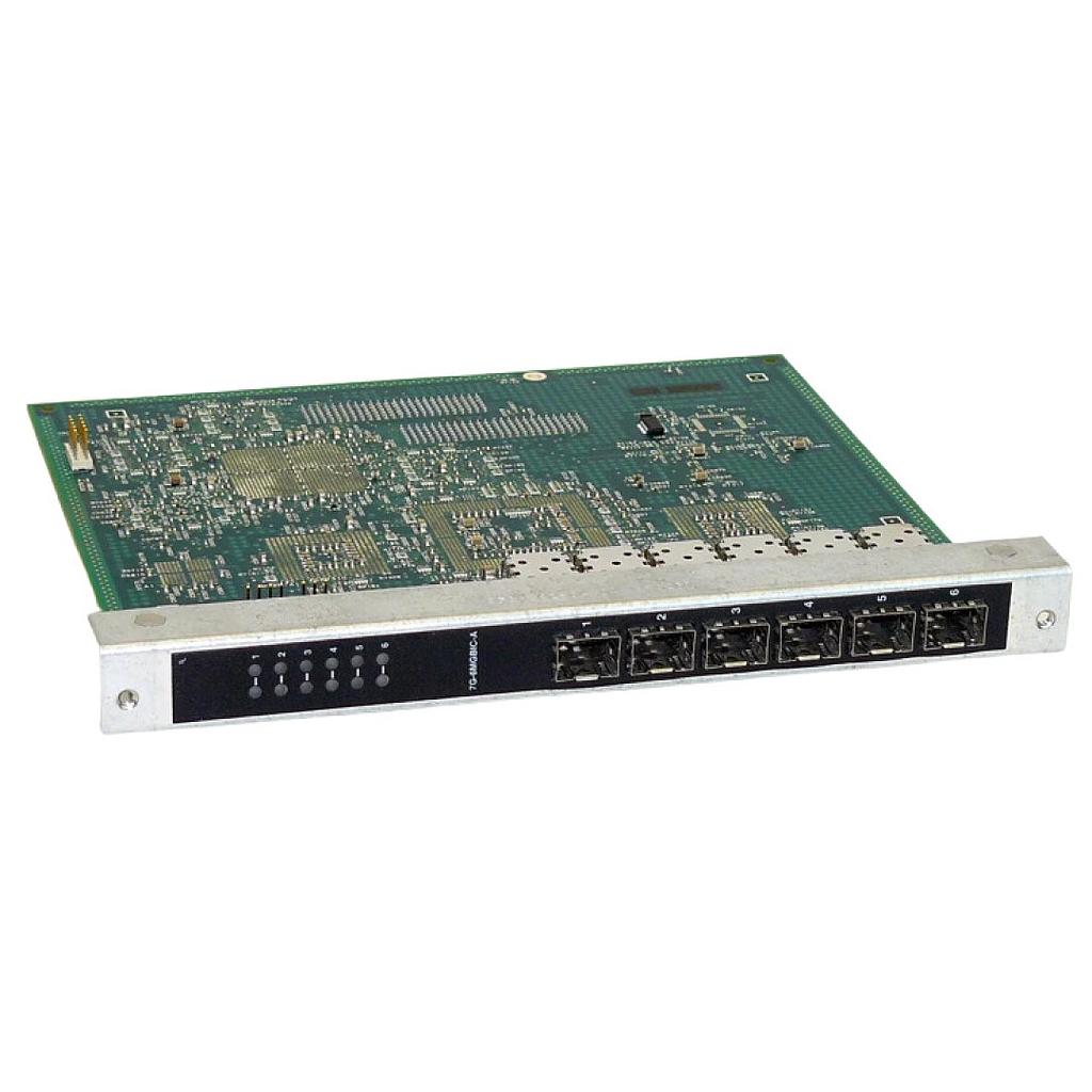 Enterasys Network Expansion Module (NEM) with 6 1000Base-X ports via mini-GBIC