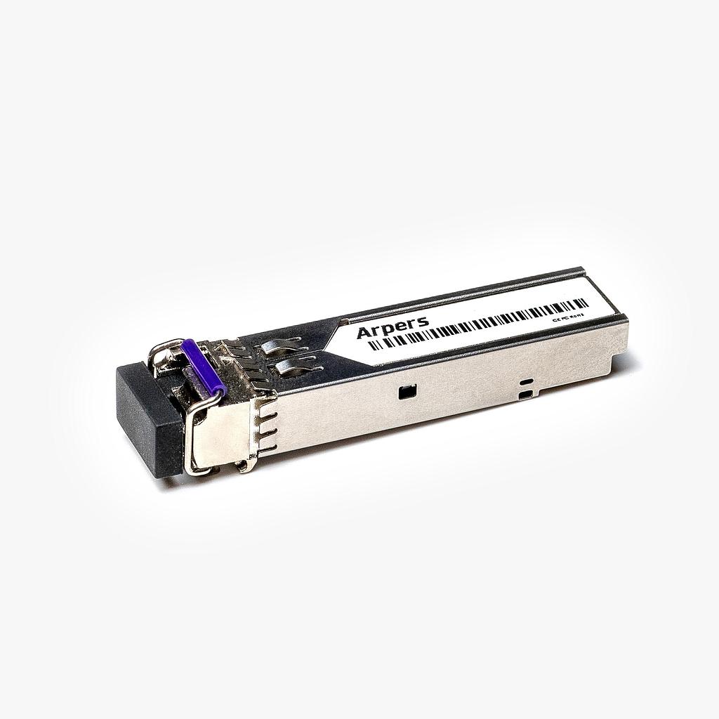 Arpers 1000BASE-BX-D49 BiDi SFP, 1490nm-TX/1310nm-RX, SMF, 20km, LC simplex, DOM compatible with Cisco