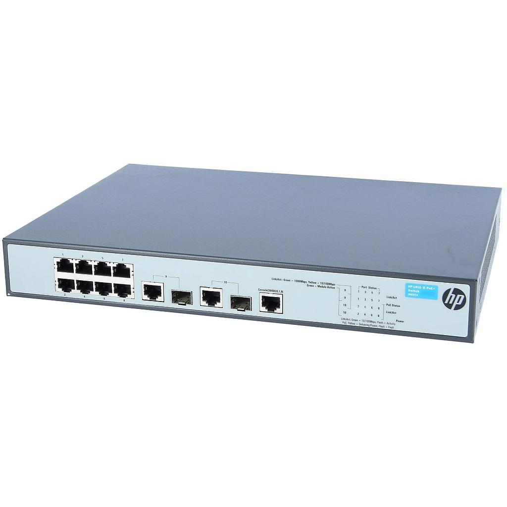 HPE 1910-8-PoE+ Switch