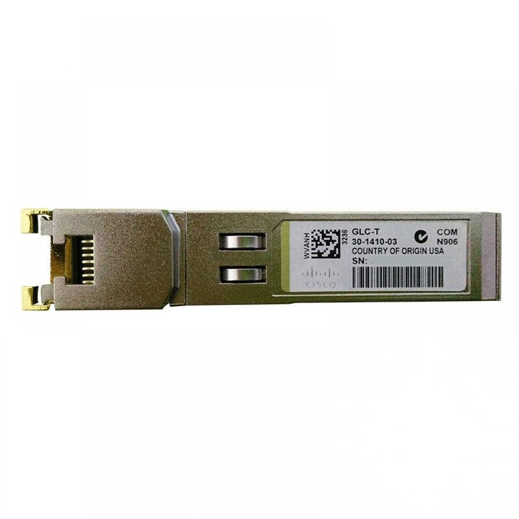 VST Verified Cisco 1000BASE-T SFP transceiver module for Category 5 copper wire, RJ-45 connector