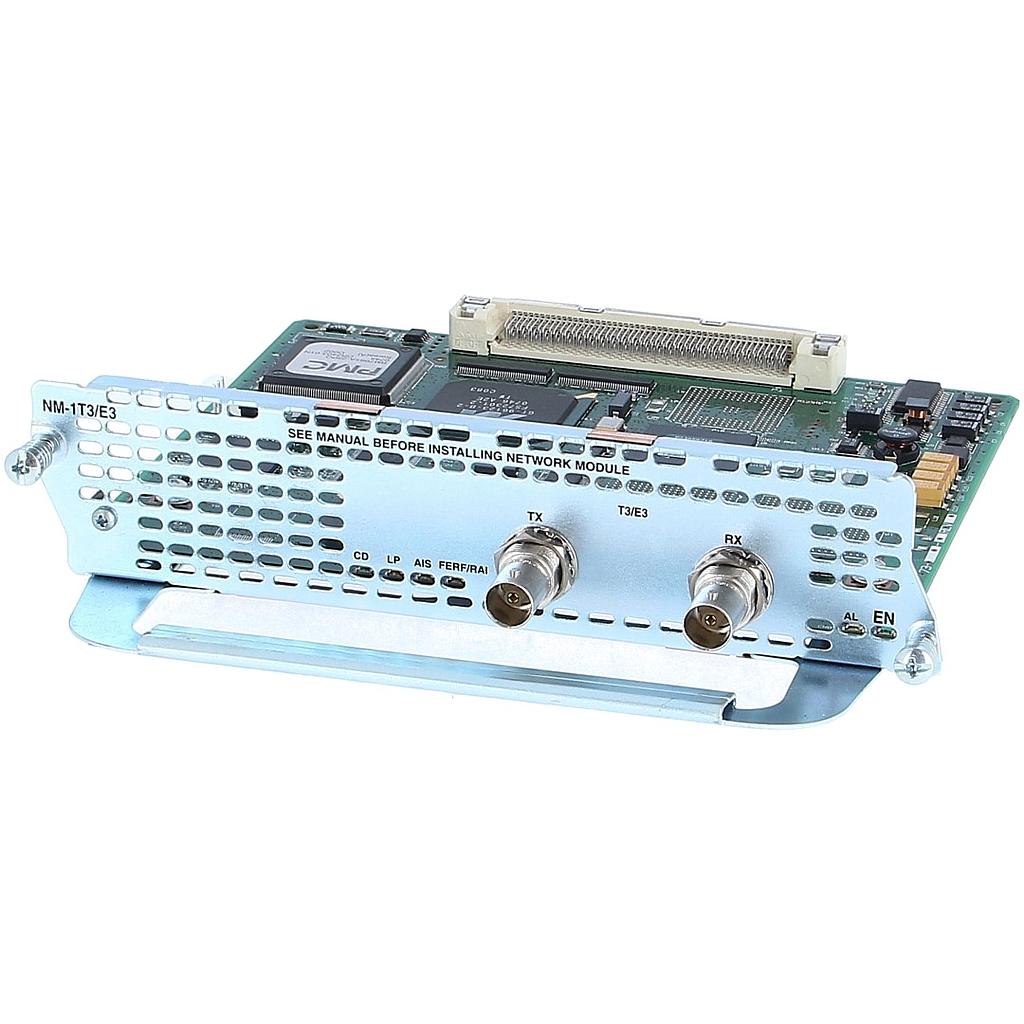 Cisco One-port clear-channel T3/E3 network module