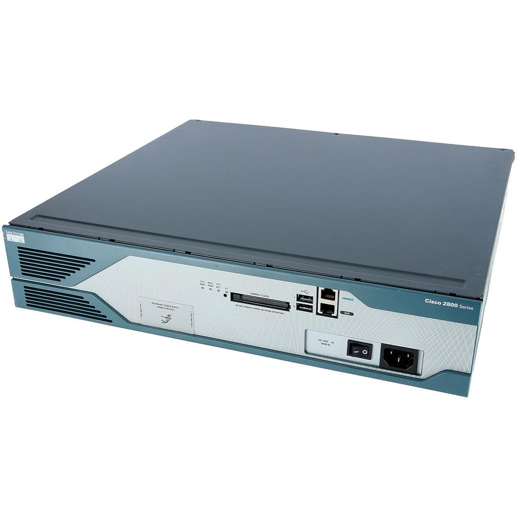 Cisco 2821 ISR Security Bundle with IOS Advanced IP Services, AIM-VPN/SSL-2, 64 MB Flash/256 MB DRAM, 10 User SSL License