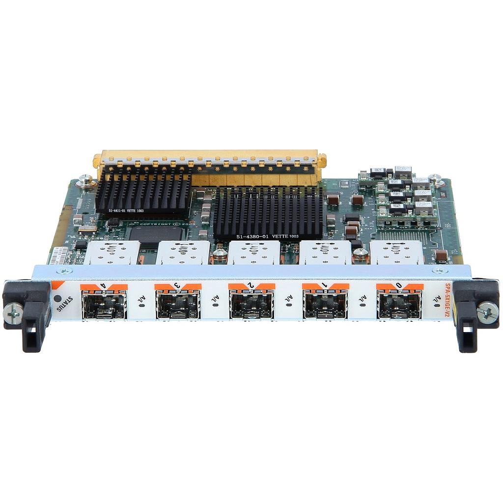 Cisco 5-Port Gigabit Ethernet Shared Port Adapter