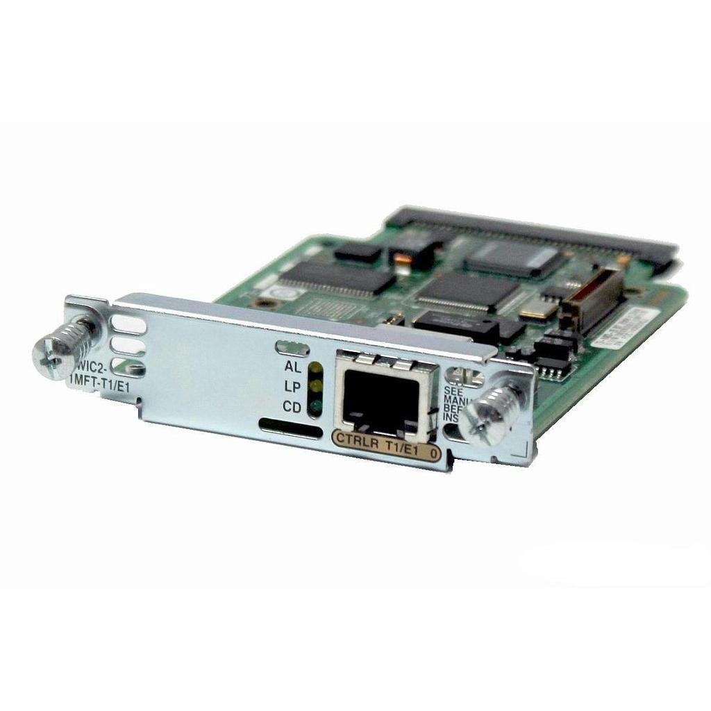 Cisco 1-Port Multiflex Trunk Voice/WAN 2nd Generation Interface Card - T1/E1