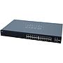 Cisco Small Business 220 Series SF220-24P Smart Switch, 24-Port 10/100 PoE+ with 180W power budget & 2 Gigabit RJ45/SFP combo ports