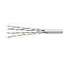 Cable exterior rígido C-5E U/UTP, PE, Fca, caja 305 m, Blanco