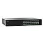 Cisco Small Business SG100-16, 16x 10/100/1000 ports, Unmanaged, Rack-mountable Switch