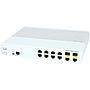 Cisco Catalyst compact switch 2960C Switch 8 10/100 FE & 2x Dual Purpose Uplink (2x 1G RJ45 o 2x 1G SFP), LAN Base