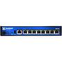 Juniper SRX100 Services Gateway with 8xFE ports and base memory (On-board 1 GB RAM with 512 MB accessible, 1 GB flash)
